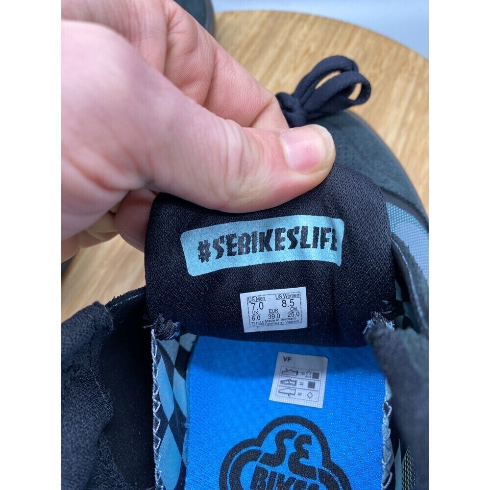 Vans Shoes Womens 8.5 Black EVDNT Ultimate Waffle Skateboarding Sneakers Mens 7 - Picture 10 of 14